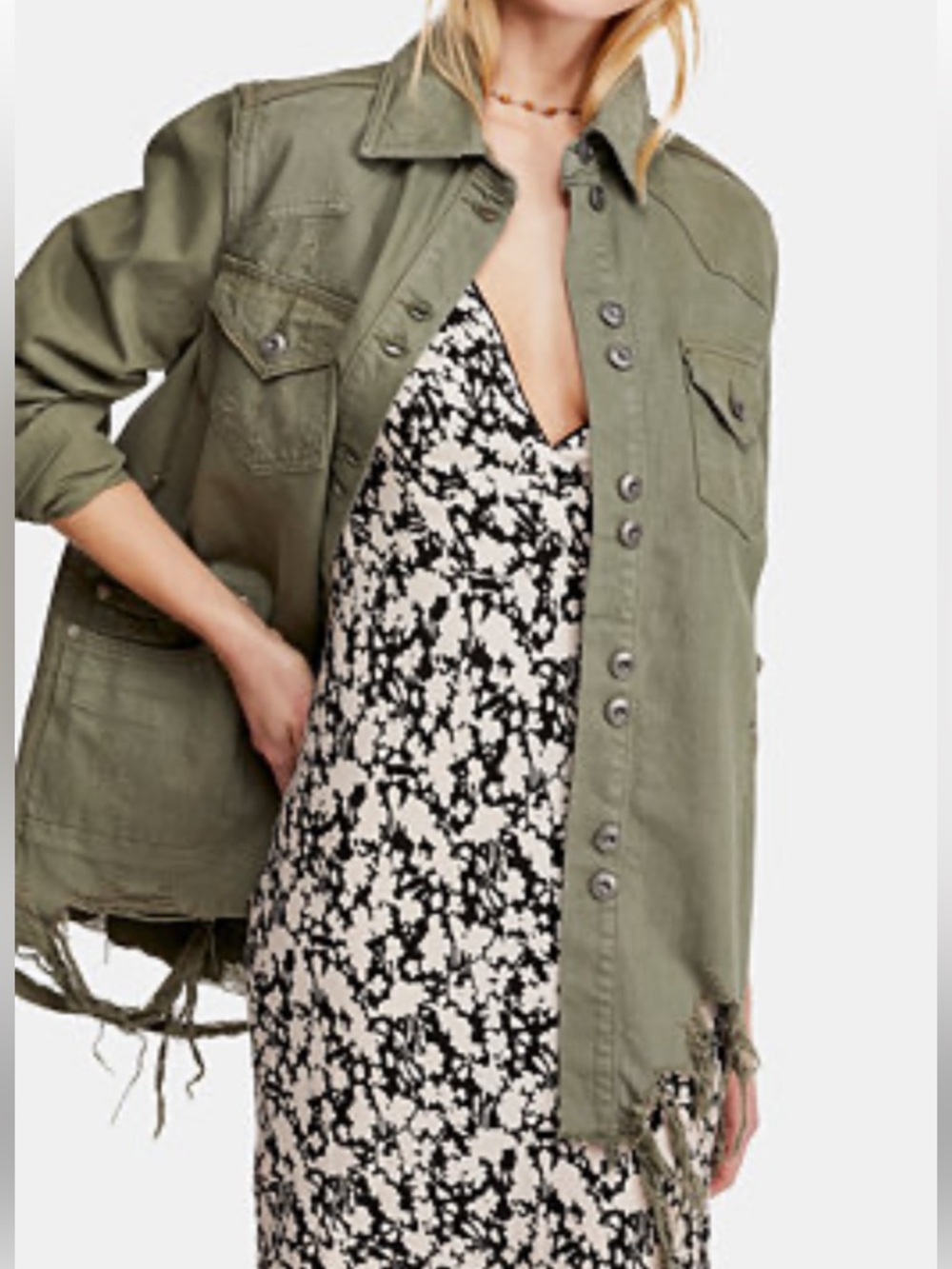 EUC Moonchild shirt jacket